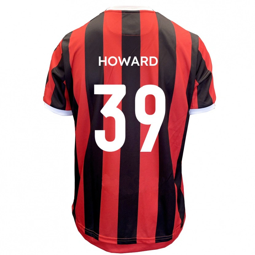 Danxen Damen Will Howard #39 Rot Schwarz Auswärtstrikot Trikot 2025/26 T-Shirt Österreich