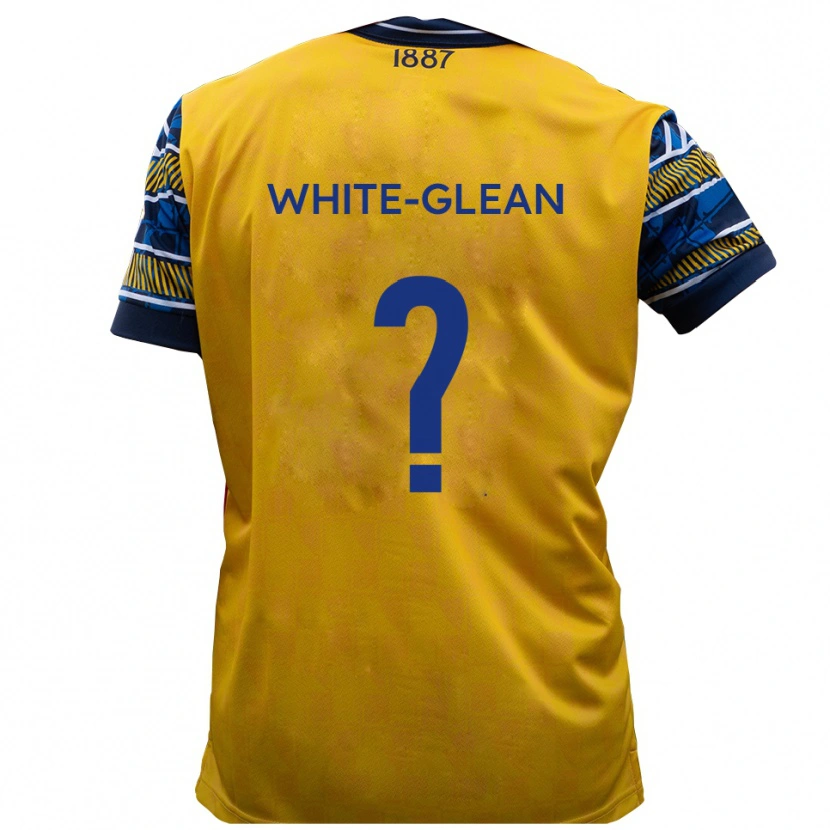 Danxen Damen Kingston White-Glean #0 Gelb Schwarz Auswärtstrikot Trikot 2025/26 T-Shirt Österreich