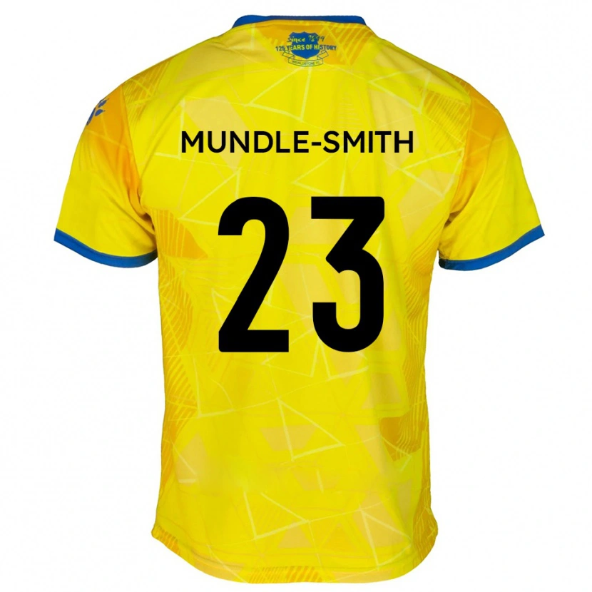 Danxen Damen Jaydn Mundle-Smith #23 Gelb Blau Auswärtstrikot Trikot 2025/26 T-Shirt Österreich