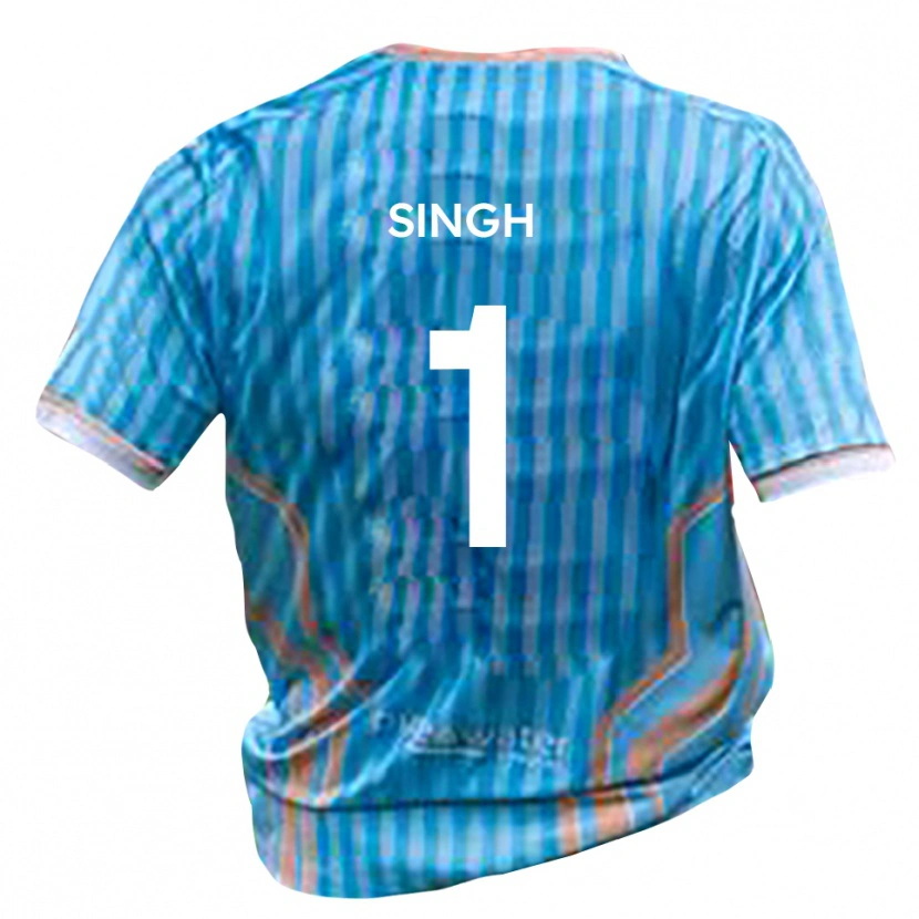 Danxen Damen Jas Singh #1 Schwarz Gold Auswärtstrikot Trikot 2025/26 T-Shirt Österreich