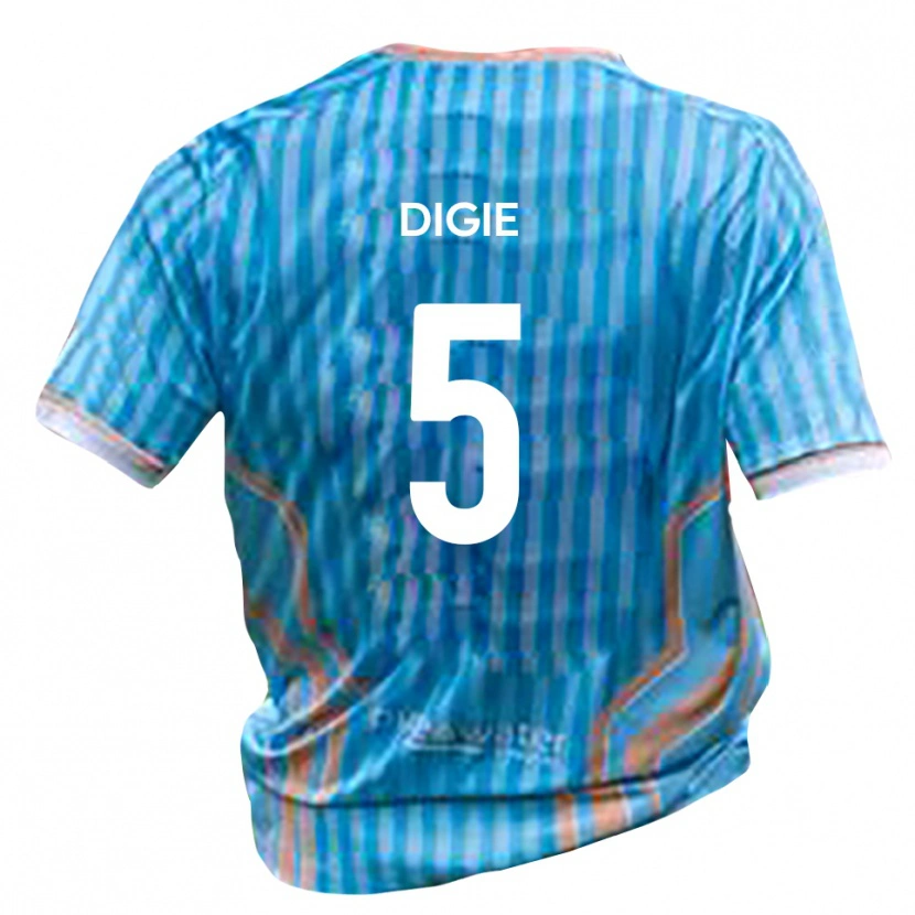 Danxen Damen Kennedy Digie #5 Schwarz Gold Auswärtstrikot Trikot 2025/26 T-Shirt Österreich