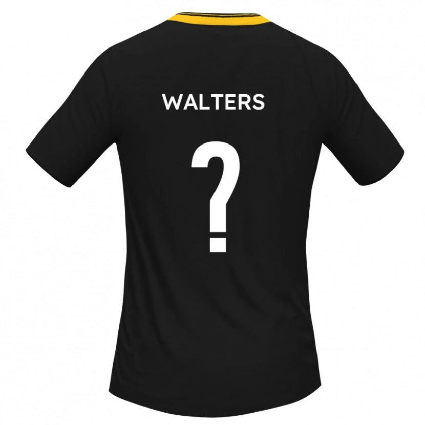 Danxen Damen Zoe Walters #0 Schwarz Gelb Auswärtstrikot Trikot 2025/26 T-Shirt Österreich