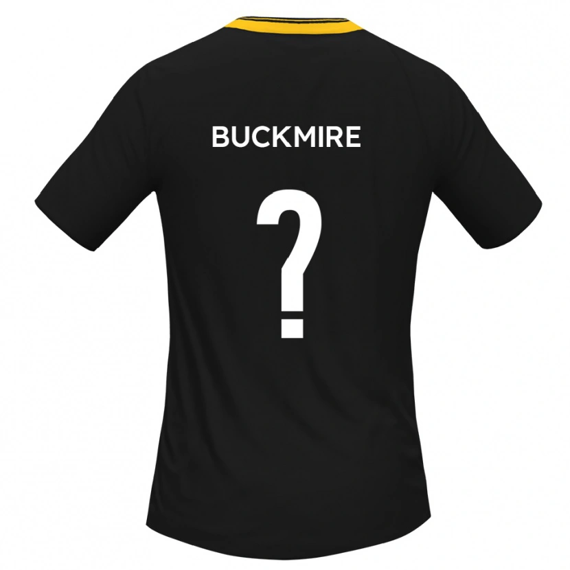 Danxen Damen Justine Buckmire #0 Schwarz Gelb Auswärtstrikot Trikot 2025/26 T-Shirt Österreich