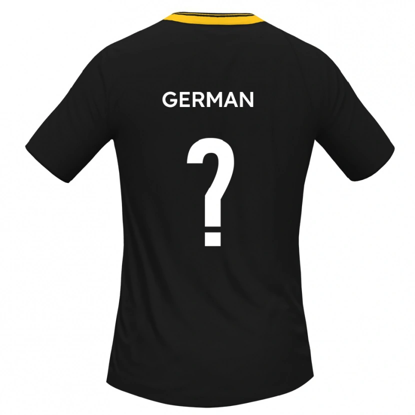 Danxen Damen Millie German #0 Schwarz Gelb Auswärtstrikot Trikot 2025/26 T-Shirt Österreich