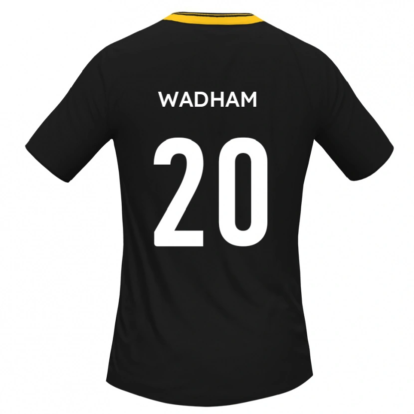 Danxen Damen Jack Wadham #20 Schwarz Gelb Auswärtstrikot Trikot 2025/26 T-Shirt Österreich