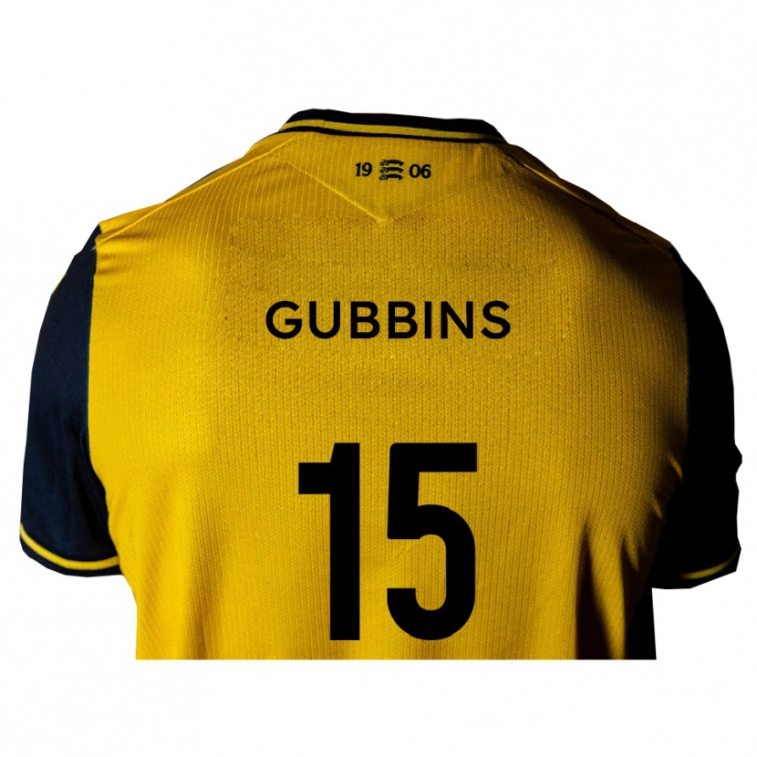 Danxen Damen Joe Gubbins #15 Gelb Schwarz Auswärtstrikot Trikot 2025/26 T-Shirt Österreich