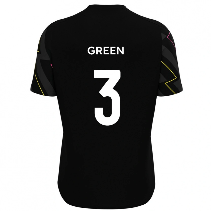 Danxen Damen Cameron Green #3 Schwarz Grau Auswärtstrikot Trikot 2025/26 T-Shirt Österreich
