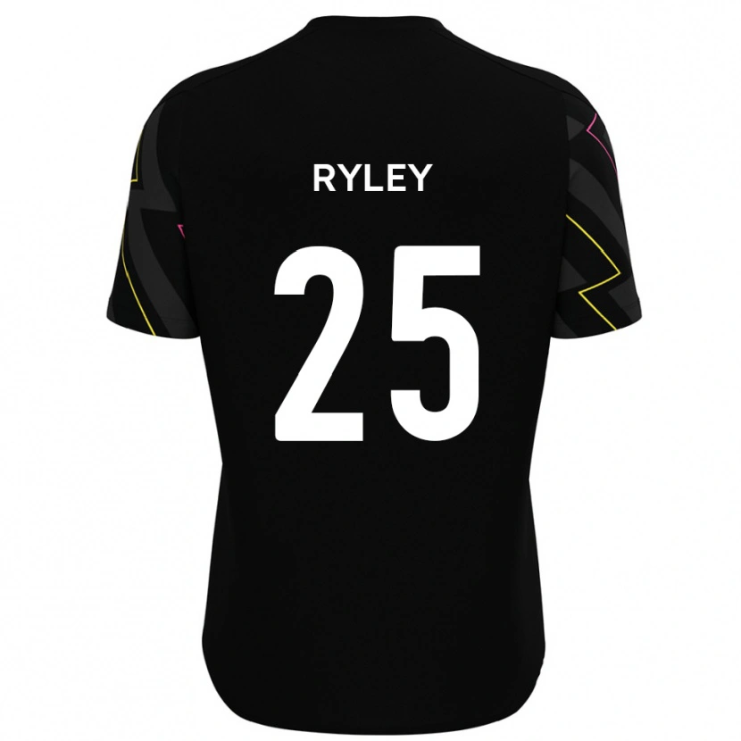 Danxen Damen Kian Ryley #25 Schwarz Grau Auswärtstrikot Trikot 2025/26 T-Shirt Österreich
