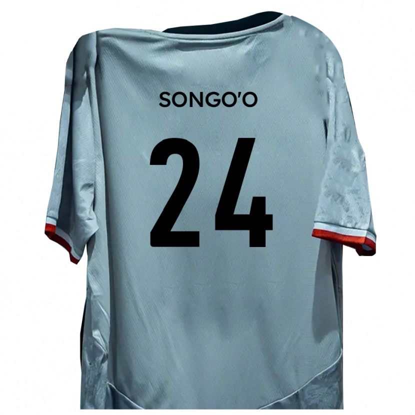 Danxen Damen Yann Songo'o #24 Weiß Schwarz Auswärtstrikot Trikot 2025/26 T-Shirt Österreich