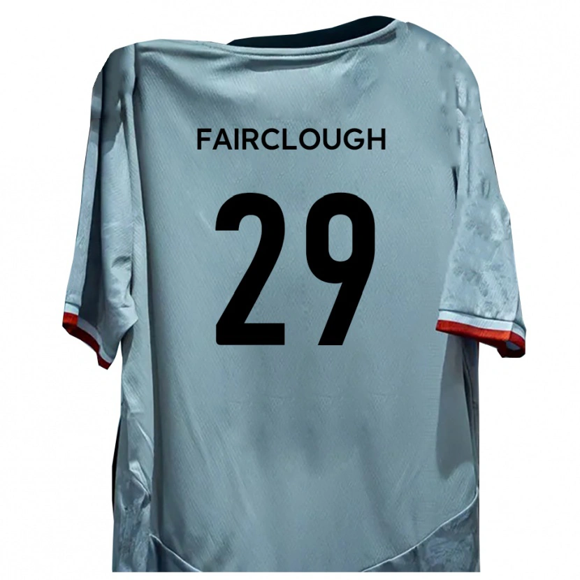 Danxen Damen Adam Fairclough #29 Weiß Schwarz Auswärtstrikot Trikot 2025/26 T-Shirt Österreich