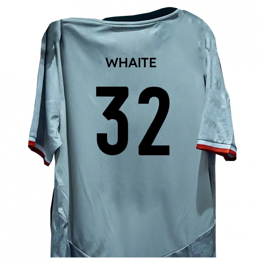 Danxen Damen Billy Whaite #32 Weiß Schwarz Auswärtstrikot Trikot 2025/26 T-Shirt Österreich