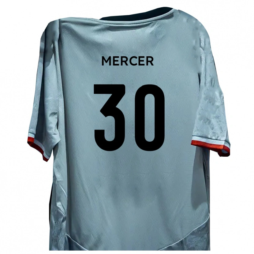 Danxen Damen Nathan Mercer #30 Weiß Schwarz Auswärtstrikot Trikot 2025/26 T-Shirt Österreich