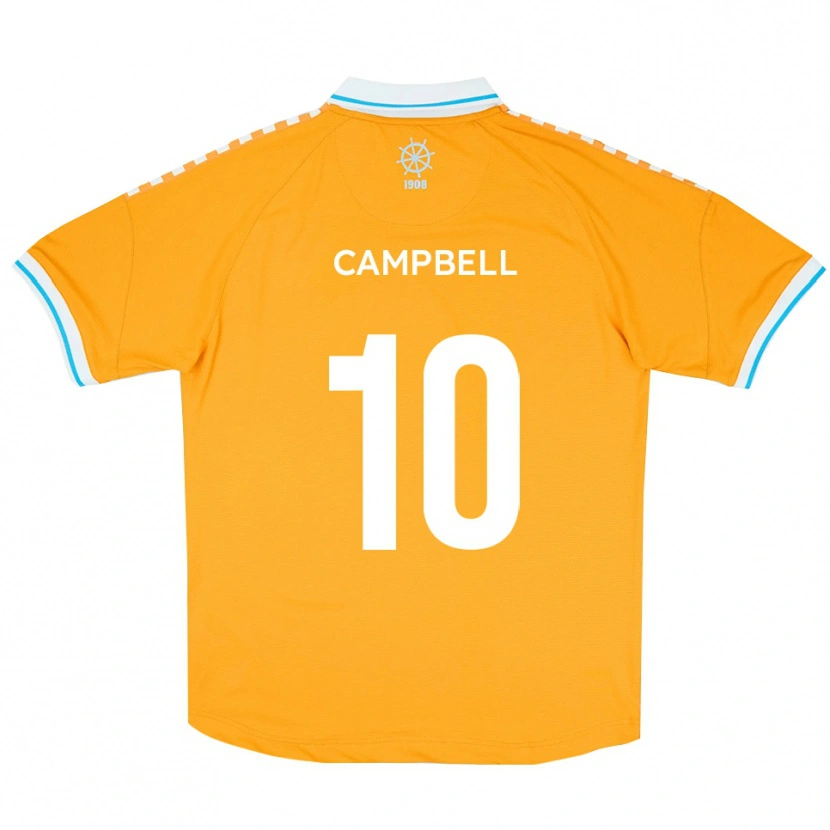 Danxen Damen Adam Campbell #10 Gelb Blau Auswärtstrikot Trikot 2025/26 T-Shirt Österreich