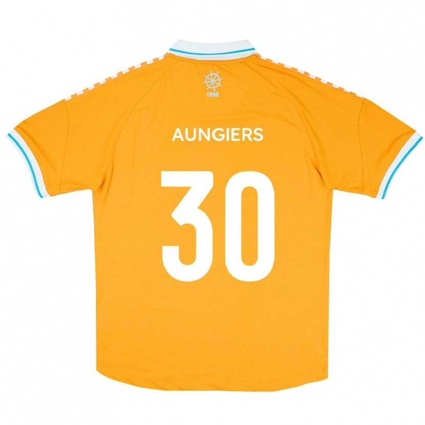 Danxen Damen Joe Aungiers #30 Gelb Blau Auswärtstrikot Trikot 2025/26 T-Shirt Österreich
