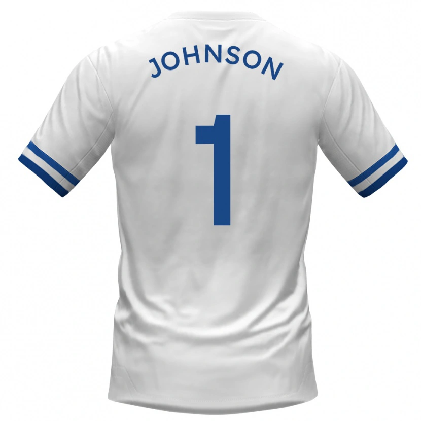 Danxen Damen Sam Johnson #1 Weiß Blau Auswärtstrikot Trikot 2025/26 T-Shirt Österreich