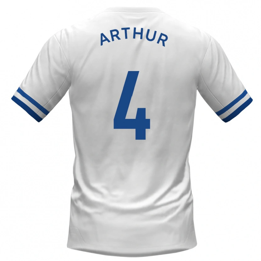 Danxen Damen Festus Arthur #4 Weiß Blau Auswärtstrikot Trikot 2025/26 T-Shirt Österreich