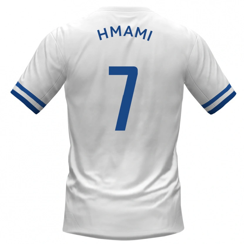 Danxen Damen Josh Hmami #7 Weiß Blau Auswärtstrikot Trikot 2025/26 T-Shirt Österreich