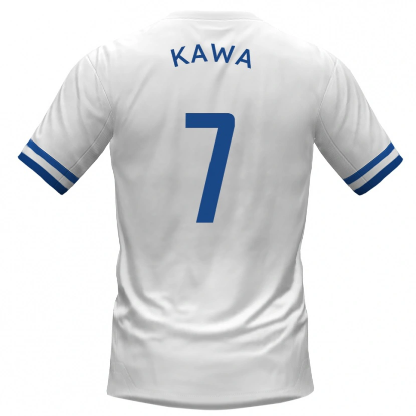 Danxen Damen David Kawa #7 Weiß Blau Auswärtstrikot Trikot 2025/26 T-Shirt Österreich