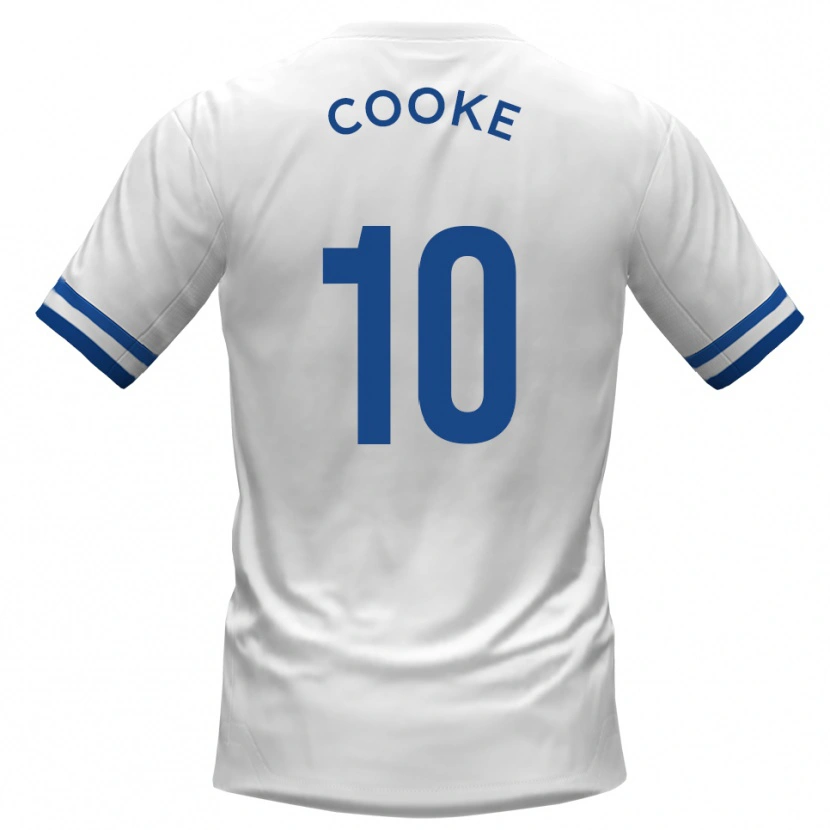 Danxen Damen Jamie Cooke #10 Weiß Blau Auswärtstrikot Trikot 2025/26 T-Shirt Österreich