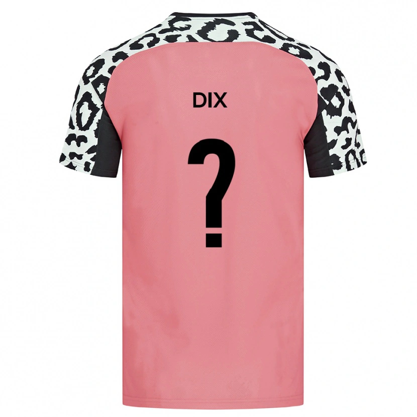 Danxen Damen Hannah Dix #0 Pink Schwarz Auswärtstrikot Trikot 2025/26 T-Shirt Österreich