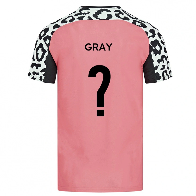 Danxen Damen Jen Gray #0 Pink Schwarz Auswärtstrikot Trikot 2025/26 T-Shirt Österreich