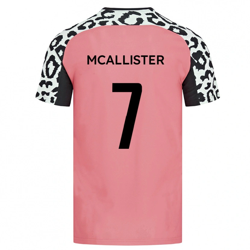 Danxen Damen Kyle Mcallister #7 Pink Schwarz Auswärtstrikot Trikot 2025/26 T-Shirt Österreich