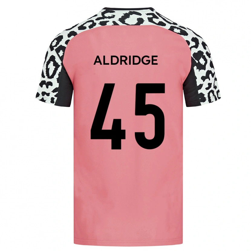 Danxen Damen Jesse Aldridge #45 Pink Schwarz Auswärtstrikot Trikot 2025/26 T-Shirt Österreich