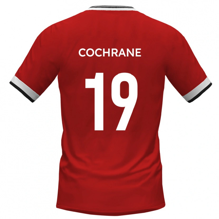 Danxen Damen Owen Cochrane #19 Weiß Schwarz Auswärtstrikot Trikot 2025/26 T-Shirt Österreich