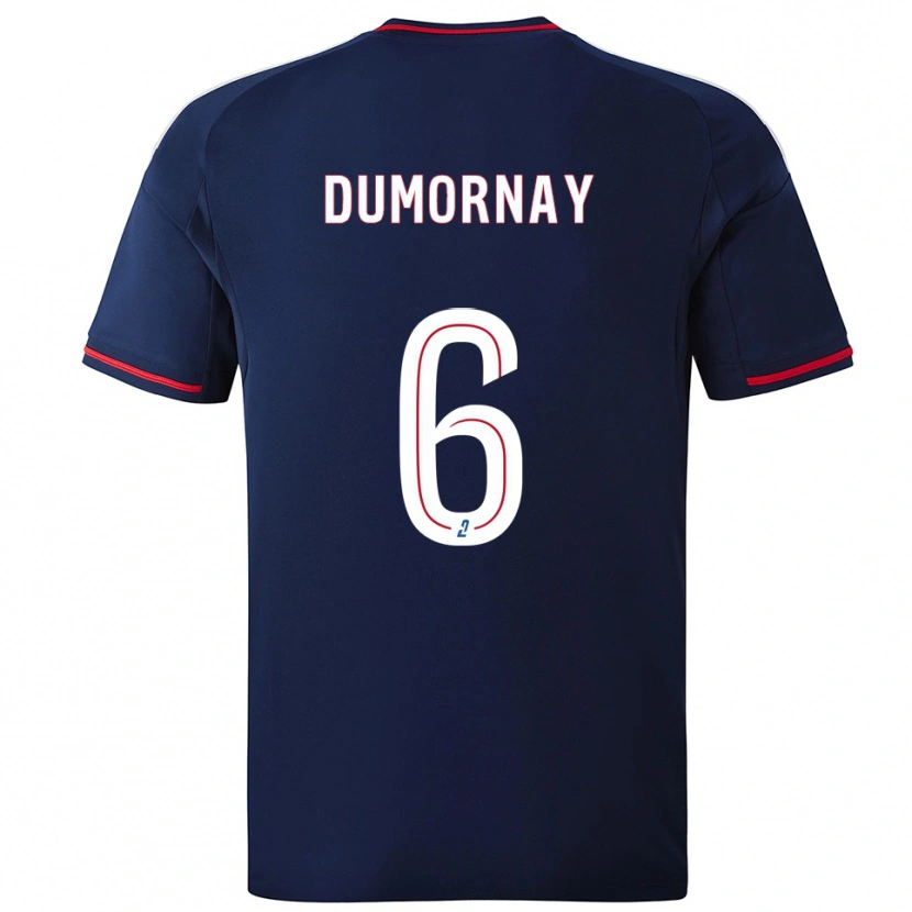 Danxen Damen Melchie Dumornay #6 Marine Rot Auswärtstrikot Trikot 2025/26 T-Shirt Österreich