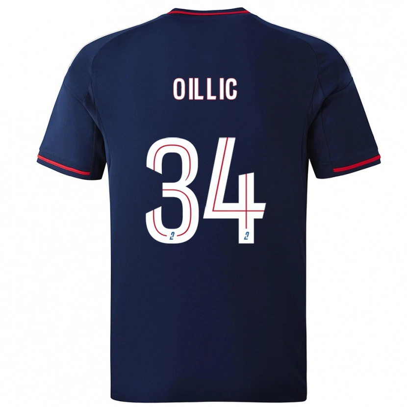Danxen Damen Laureen Oillic #34 Marine Rot Auswärtstrikot Trikot 2025/26 T-Shirt Österreich