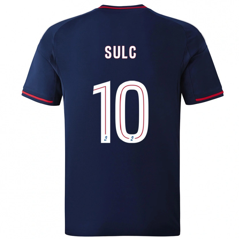 Danxen Damen Pavel Sulc #10 Marine Rot Auswärtstrikot Trikot 2025/26 T-Shirt Österreich