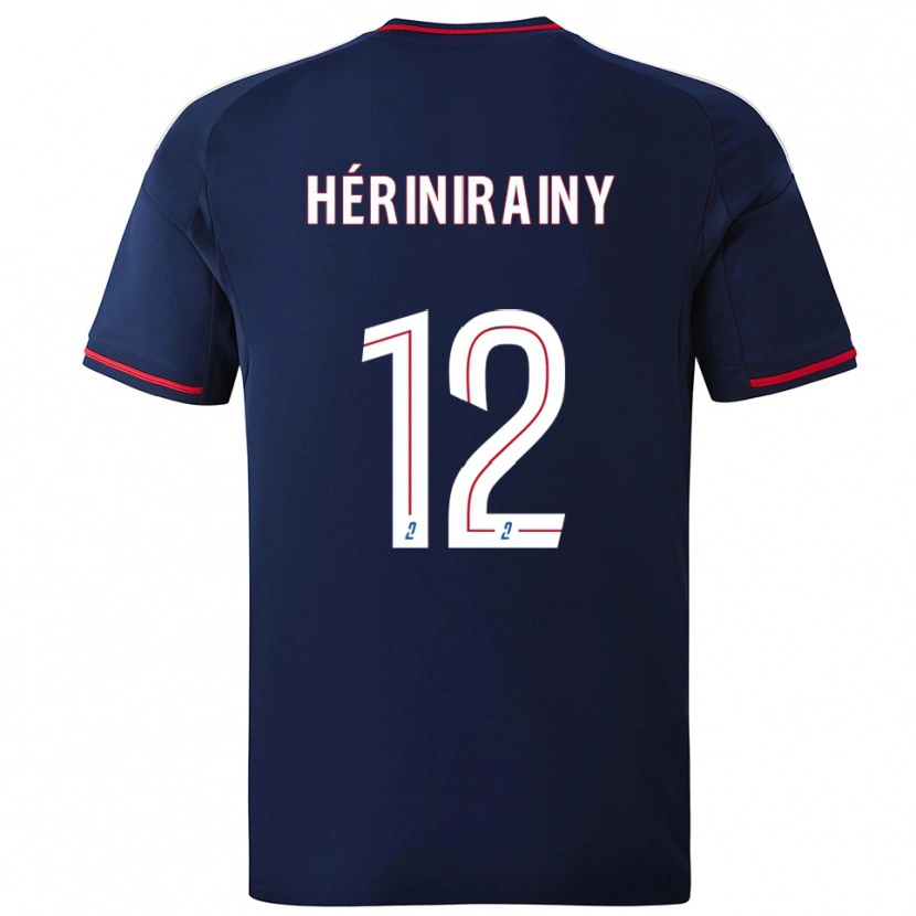 Danxen Damen Mark Hérinirainy #12 Marine Rot Auswärtstrikot Trikot 2025/26 T-Shirt Österreich