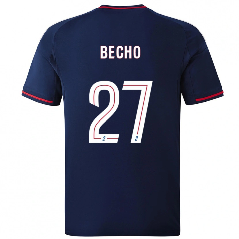 Danxen Damen Vicki Becho #27 Marine Rot Auswärtstrikot Trikot 2025/26 T-Shirt Österreich