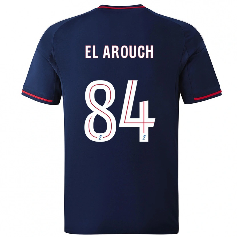 Danxen Damen Mohamed El Arouch #84 Marine Rot Auswärtstrikot Trikot 2025/26 T-Shirt Österreich
