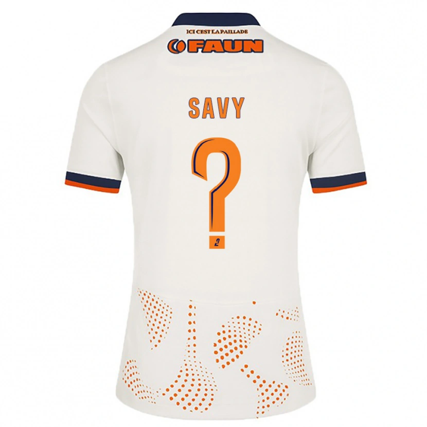 Danxen Damen Mélik Savy #0 Weiß Orange Auswärtstrikot Trikot 2025/26 T-Shirt Österreich