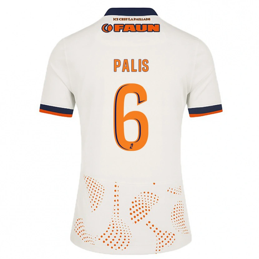 Danxen Damen Ella Palis #6 Weiß Orange Auswärtstrikot Trikot 2025/26 T-Shirt Österreich