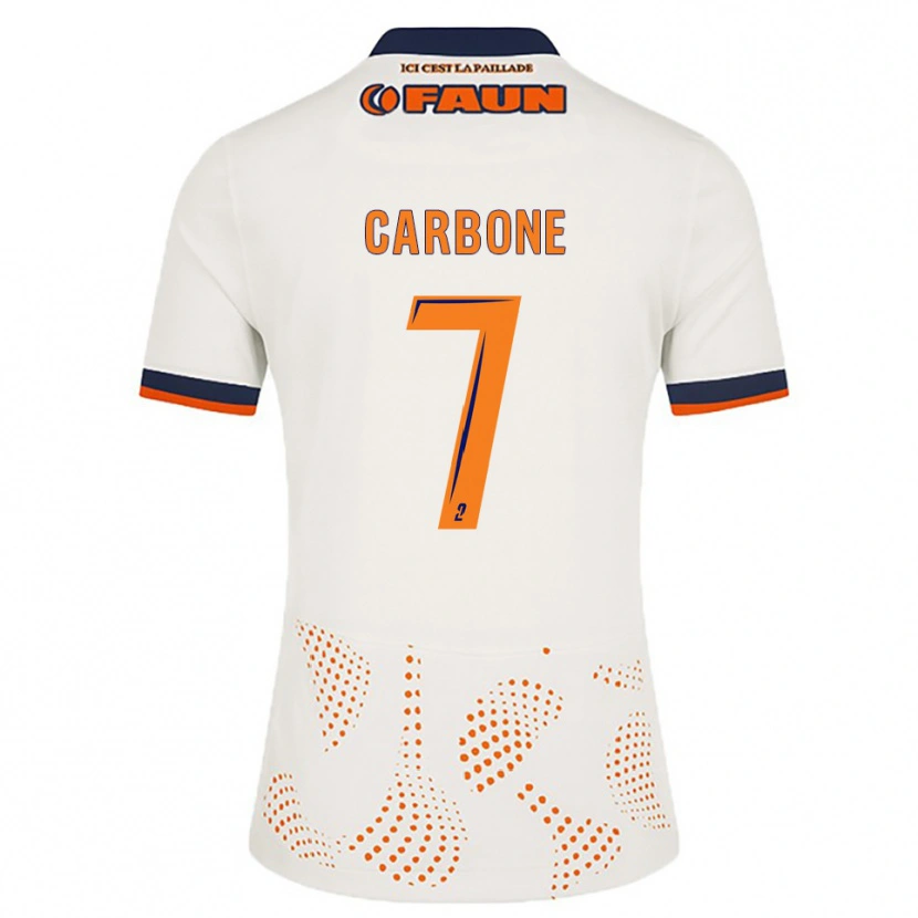 Danxen Damen Giani Carbone #7 Weiß Orange Auswärtstrikot Trikot 2025/26 T-Shirt Österreich