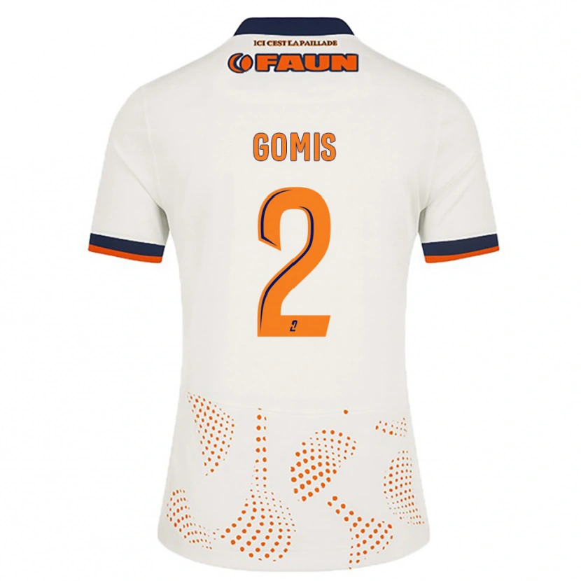 Danxen Damen Kabissan Gomis #2 Weiß Orange Auswärtstrikot Trikot 2025/26 T-Shirt Österreich