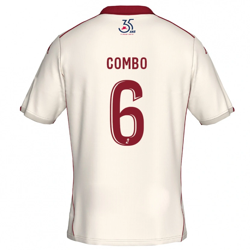 Danxen Damen Kylian Combo #6 Weiß Burgunder Auswärtstrikot Trikot 2025/26 T-Shirt Österreich