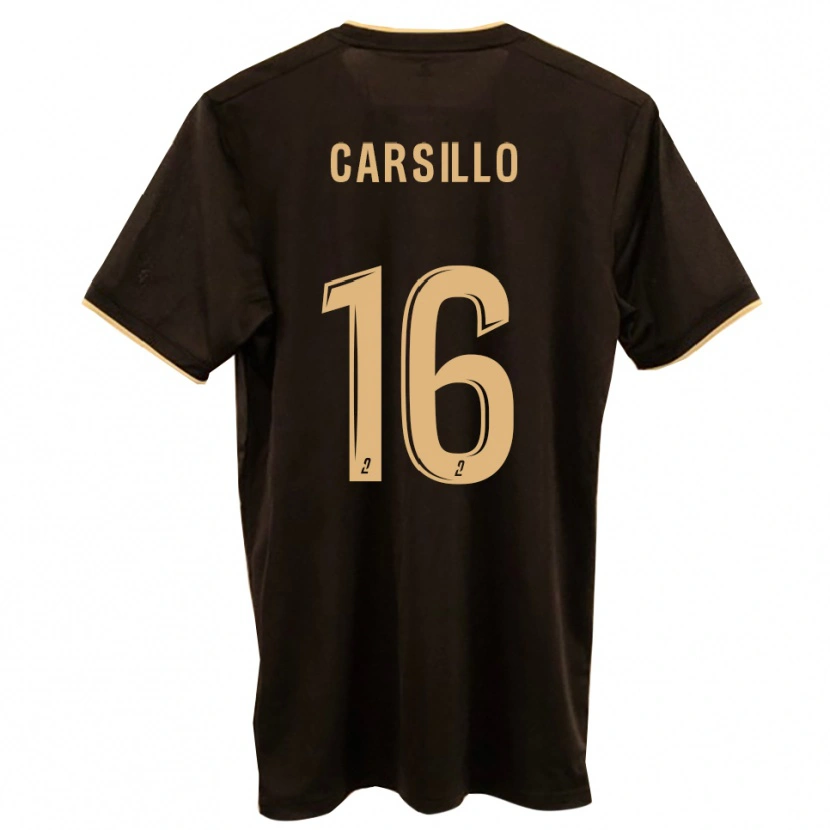 Danxen Damen Pierre-François Carsillo #16 Blau Rot Auswärtstrikot Trikot 2025/26 T-Shirt Österreich