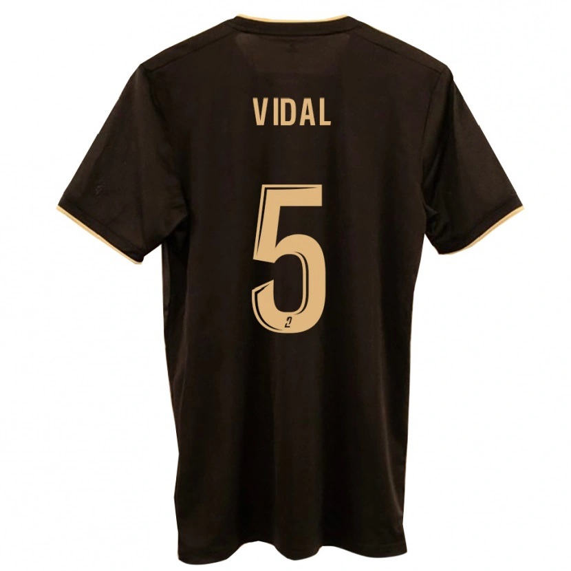 Danxen Damen Clément Vidal #5 Blau Rot Auswärtstrikot Trikot 2025/26 T-Shirt Österreich