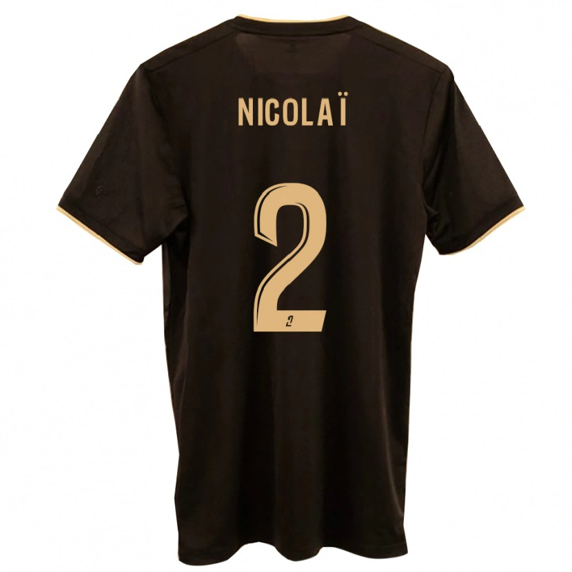 Danxen Damen Dominique Nicolaï #2 Blau Rot Auswärtstrikot Trikot 2025/26 T-Shirt Österreich