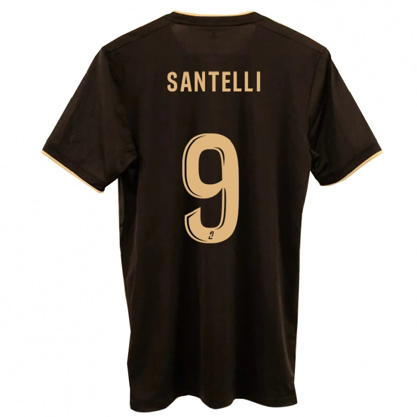 Danxen Damen Benjamin Santelli #9 Blau Rot Auswärtstrikot Trikot 2025/26 T-Shirt Österreich