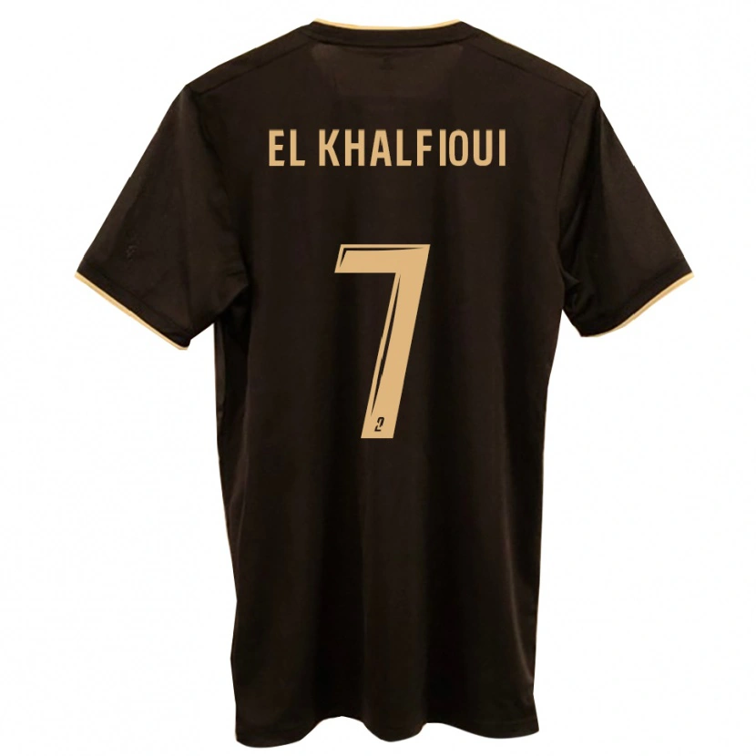 Danxen Damen Zakari El Khalfioui #7 Blau Rot Auswärtstrikot Trikot 2025/26 T-Shirt Österreich