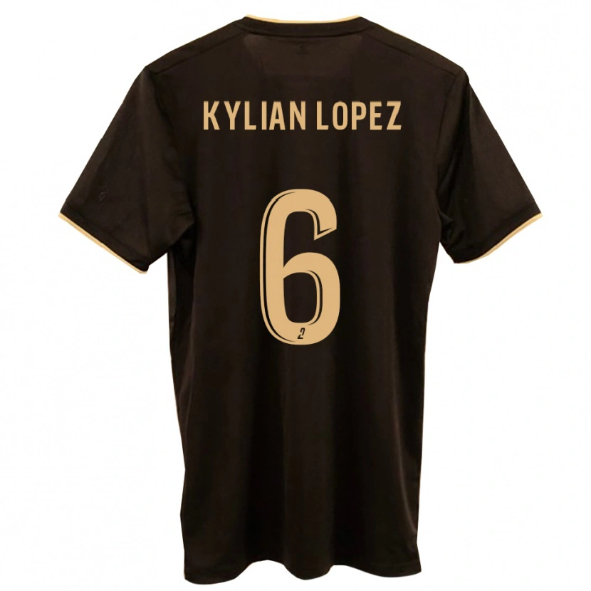 Danxen Damen Kylian Lopez #6 Blau Rot Auswärtstrikot Trikot 2025/26 T-Shirt Österreich