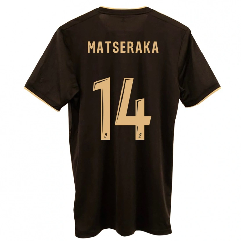 Danxen Damen Noam Matseraka #14 Blau Rot Auswärtstrikot Trikot 2025/26 T-Shirt Österreich