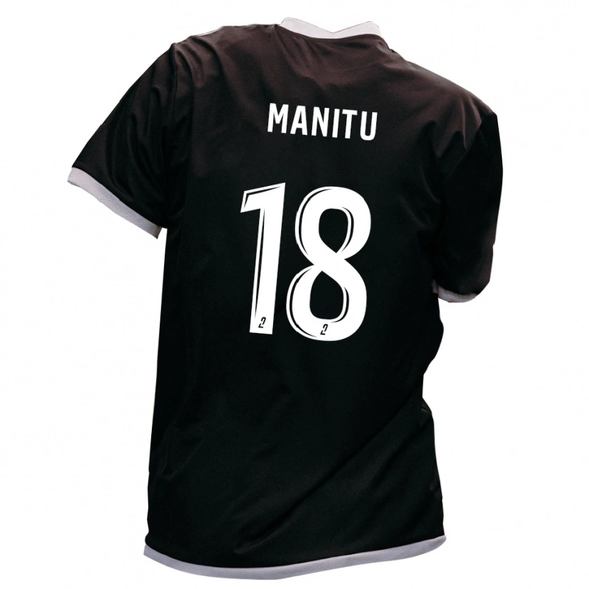 Danxen Damen Messy Manitu #18 Schwarz Gold Auswärtstrikot Trikot 2025/26 T-Shirt Österreich