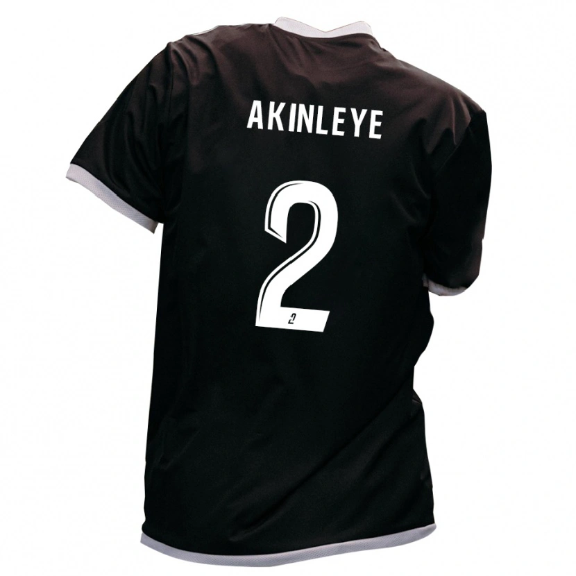 Danxen Damen Daniel Akinleye #2 Schwarz Gold Auswärtstrikot Trikot 2025/26 T-Shirt Österreich