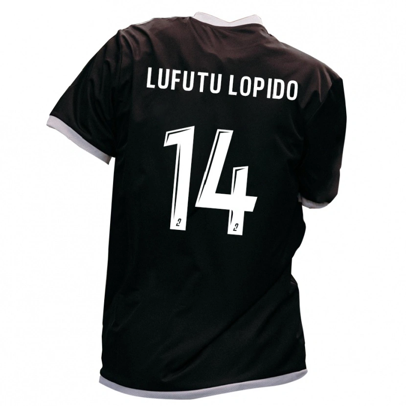 Danxen Damen Brooklyn Lufutu Lopido #14 Schwarz Gold Auswärtstrikot Trikot 2025/26 T-Shirt Österreich
