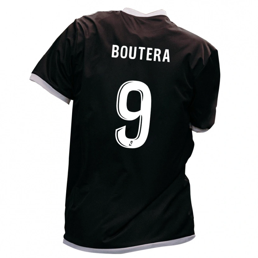 Danxen Damen Karim Boutera #9 Schwarz Gold Auswärtstrikot Trikot 2025/26 T-Shirt Österreich